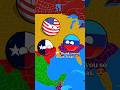 A new country Tidu 🏳️ 😅 friend of USA and Texas 💀😱 #countryballs #geography #viralshorts #shorts