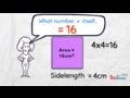Understanding Square Numbers and Areas