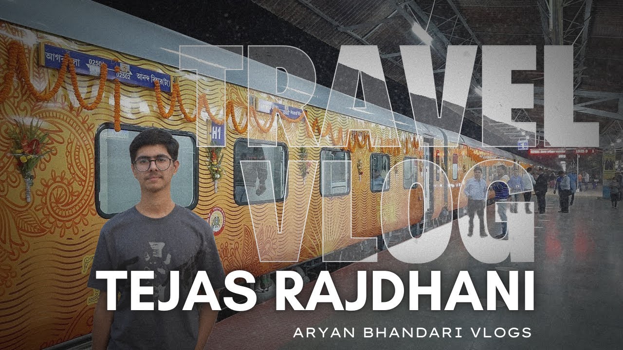 Tejas Rajdhani Waited for Me?! 🚂 2-Hour Delay + Exclusive IRCTC Lounge Experience!