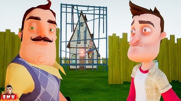 ШОУ ПРИВЕТ СОСЕД!ПОЛЯНА ВАСИЛИЧА!ИГРА HELLO NEIGHBOR MOD KIT ПРОХОЖДЕНИЕ МОДА Small Neighbor House!