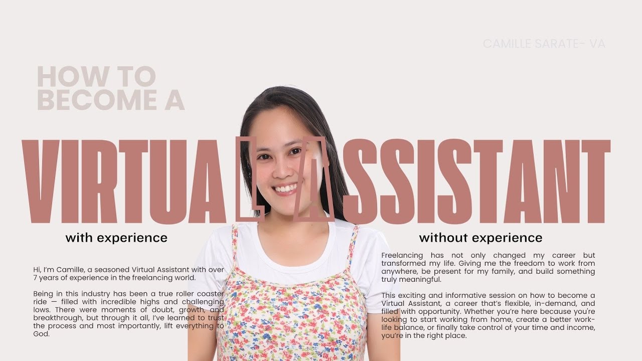 Free Training: How to become A Virtual Assistant - YouTube