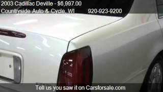 2003 Cadillac Deville DTS for sale in Fond du Lac, WI 54935