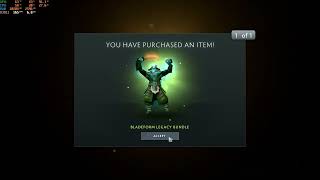 Dota 2 - Crownfall Candyworks Caravan - Juggernaut Arcana Pull from Week 1, my 2nd Arcana pull.