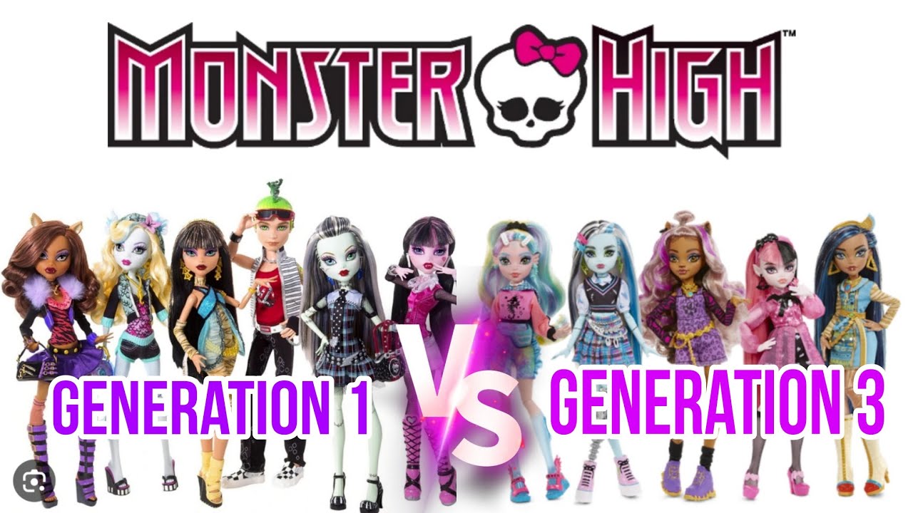 Monster High Evolution Gen 1 Vs Gen 3 YouTube monster-high-evolution-gen-1-vs-gen-3-youtube