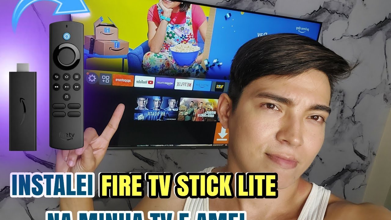 COMO TRANSFORMAR SUA TV NUMA SMART TV COM O FIRE TV STICK LITE PASSO A