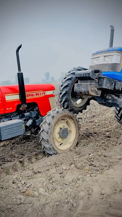 Swaraj 963 vs Sonalika 60 tractor #shorts #youtubeshorts #tractor #swaraj #sonalika #farmer