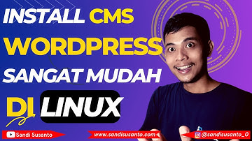 Install Dan Konfigurasi CMS Wordpress - Linux Debian