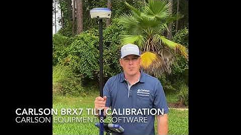 Carlson BRx7 Tilt Calibration