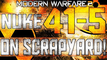 Modern Warfare 2: Beasting Tactical Nuke on Scrapyard w/ FAMAS! (MW2 Gameplay/Commentary)