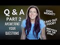 WEIGHT LOSS Q &amp; A | Part 2 | Answering Your Questions