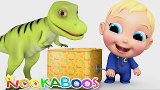 Pop Goes the Weasel Dinosaurs | Learn about Dinosaurs | NOOKABOOS