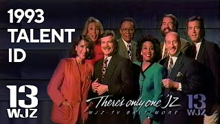 Wjz-Tv Baltimore Eyewitness News Team Id 1993 Wjz 13