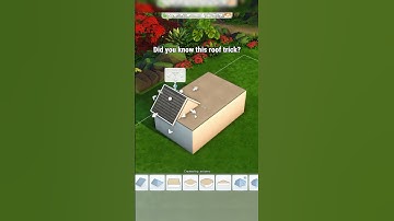 How to add an open skylight to your roof in The Sims 🏡 #thesims4 #sims4 #sims4build
