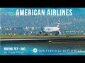 X-Plane 11// American Airlines B-767 KSFO - EDDF