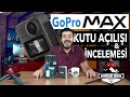 GoPro MAX 360 - Kutu Açılışı ve İncelemesi | Türkiye'de ilk