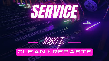 SERVICING MINING RIG - 6x 1080 Ti GPU Ethereum