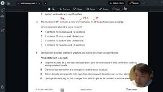 2022 O level Chem P1 Q4