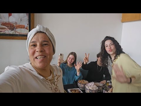 4K اجواء عيد الفطر معا العائلة ديالي 