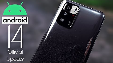 Xiaomi Poco X3 GT Android 14 HyperOS/MIUI 15 Update