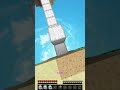 Minecraft jitter moonwalk bridge 4.9 sec #shorts