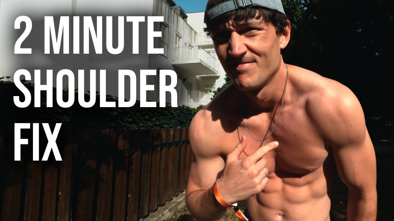 Лучшее упражнение для устранения напряженных плеч и груди