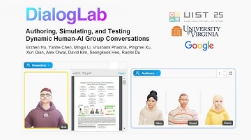 DialogLab: Authoring, Simulating, and Testing Dynamic Human-AI Group Conversations