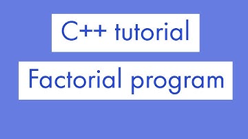 factorial of a number using recursion in c++