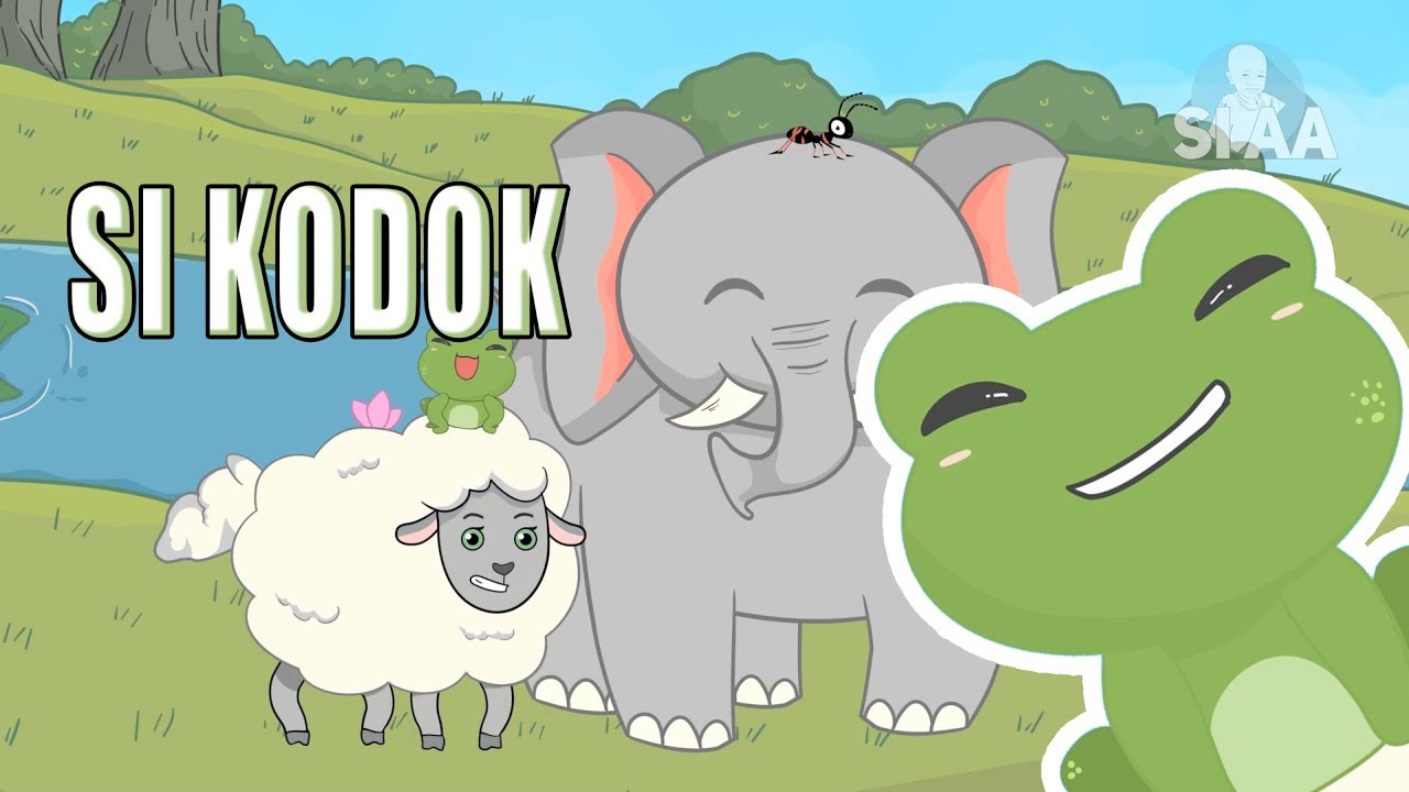  Si  Kodok  Versi Reggae Video Animasi  Lagu Anak 