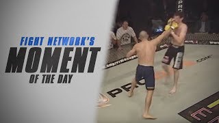 Giorgio Andrews & Ryan Shamrock Have One Round War at Cage Rage 25 | #TBT Moment of the Day
