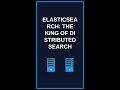 ElasticSearch: The King of Distributed Search #Shorts