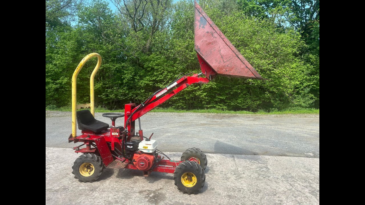 ROUGHNECK HI LIFT COMPACT DUMPER SOLD BY www.catlowdycarriages.com ...