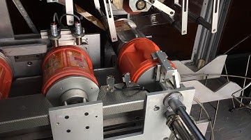 food container automatic film heat transfer printing machine