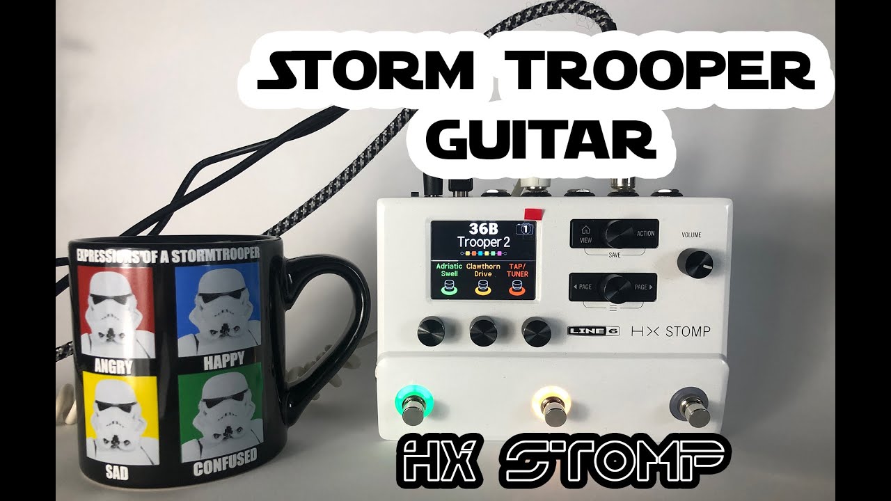 The Line6 HX Stomp Stormtrooper White - Coming to a galaxy near 