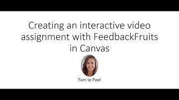 How to set up interactive video with Feedback Fruits in Canvas