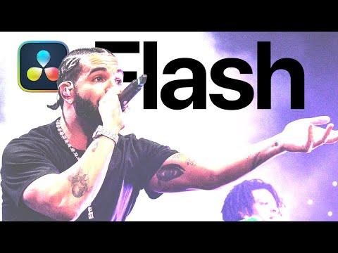How To Add a FLASH TRANSITION in DaVinci Resolve