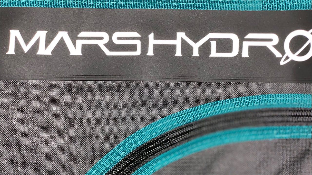 Mars Hydro 2 in 1 grow tent review and unboxing