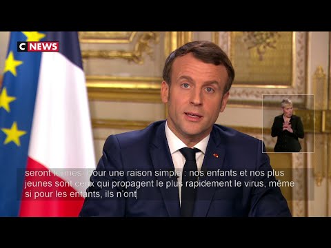 Fermeture des écoles, municipales, chômage partiel: les annonces d'E.Macron sur le coronavirus Fermeture des écoles, municipales, chômage partiel: les annonces d'E.Macron sur le coronavirus