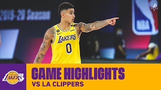 HIGHLIGHTS | Kyle Kuzma (16 pts, 7 reb, 2 ast) vs LA Clippers