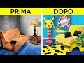 RINNOVA LA STANZA CON I POKEMON || Decorazioni Economiche VS Costose con 123 GO! CHALLENGE