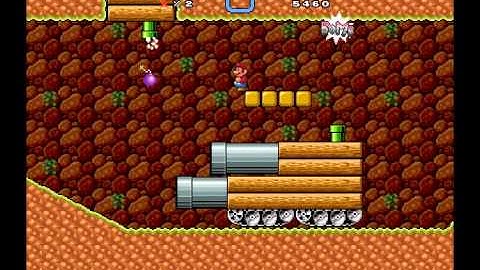 SMBX Custom Level Buried Tank Armada (Download in Description)