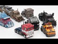 Transformers Truck Vehicles Optimus Prime Megatron Galvatron Scourge Battletrap Car Robot Toys