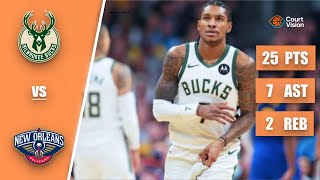 Kevin Porter Jr. - 25 Points, 7 Assists, 2 Rebounds vs Pelicans - 2025-26 Regular Season