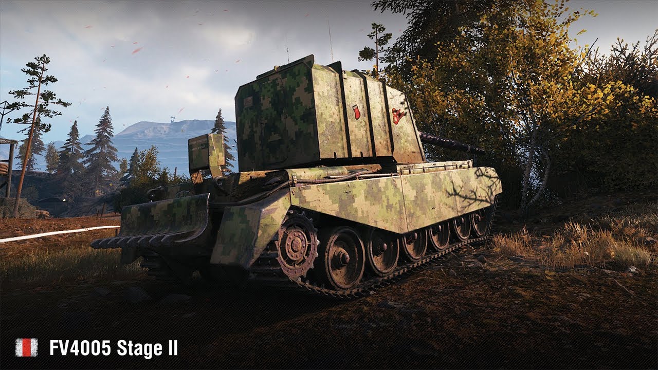 мир танков статистика FV4005 Stage II / 13461 dmg