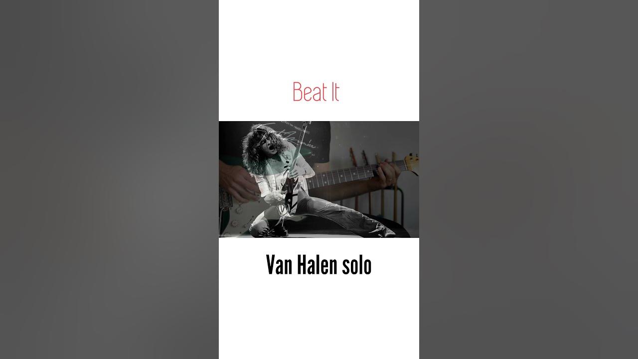 Beat It - Van Halen solo #michaeljackson #stevelukather #guitarsolo #shorts #rock #fender #strato