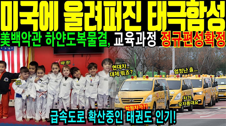 [해외감동사연] 미국에 울려퍼진 "태권!"태극소리,  미국 명문 사립고등학생들 태권도 보내기위해 미 상류층 부모들 웃돈까지 주는 상황은..?