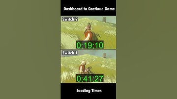 Nintendo Switch 1 vs. Switch 2 Loading Times with Zelda TOTK #nintendoswitch2  #switch2  #zeldatotk