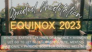 September 2023 Equinox Guided Meditation | Balance, Harmonize, Recalibrate by The Psychic Soul Meditations 29,540 views 7 months ago 36 minutes