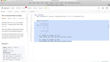 Amazon Coding Interview Question: K Closest Points to Origin