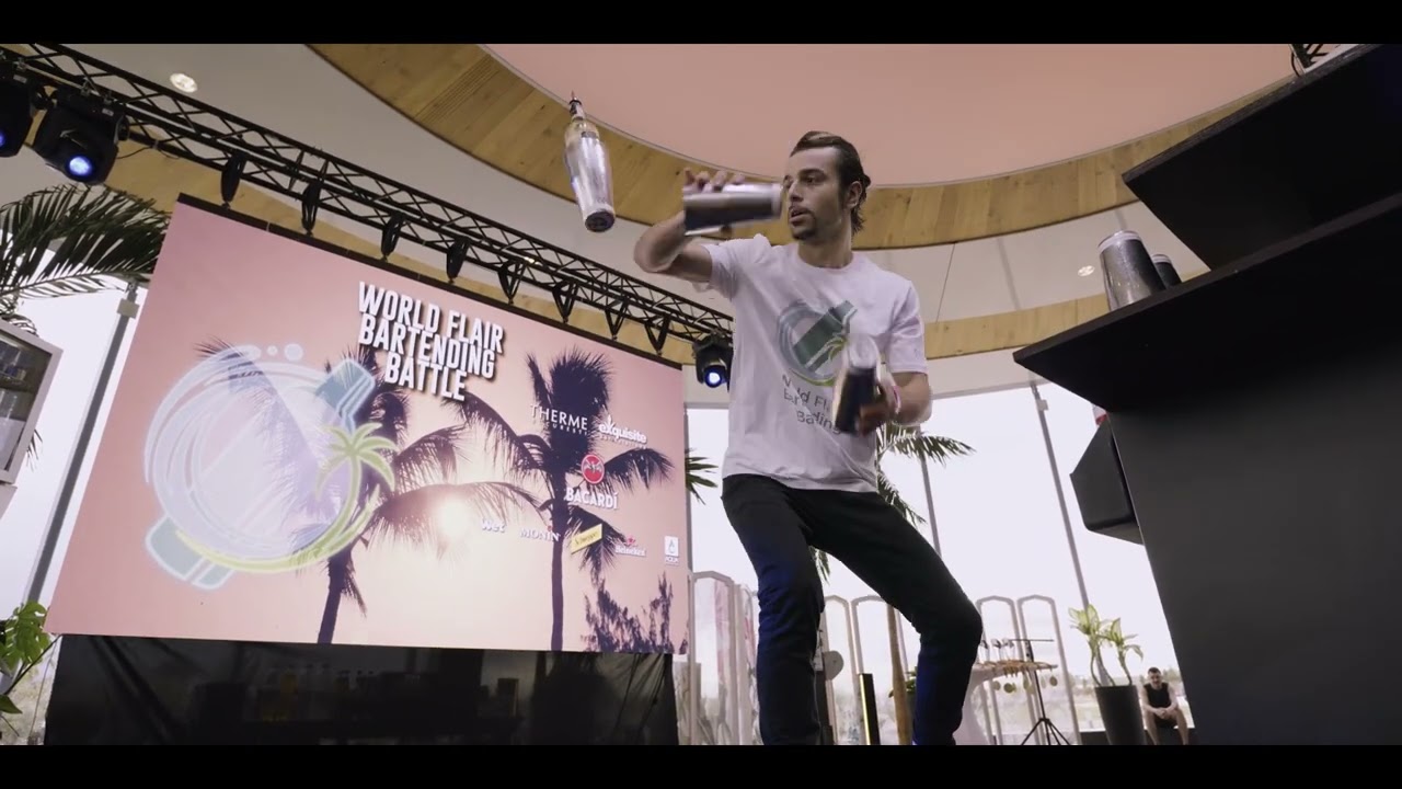 Qualifying Alexander De Leo • WORLD FLAIR BARTENDING BATTLE BUCAREST 2023