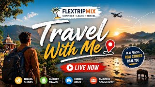 FlexTripMix LIVE 🔴 | Smart Travel Tips + Best Gear &amp; Romantic Travel Vibes 💖✈️